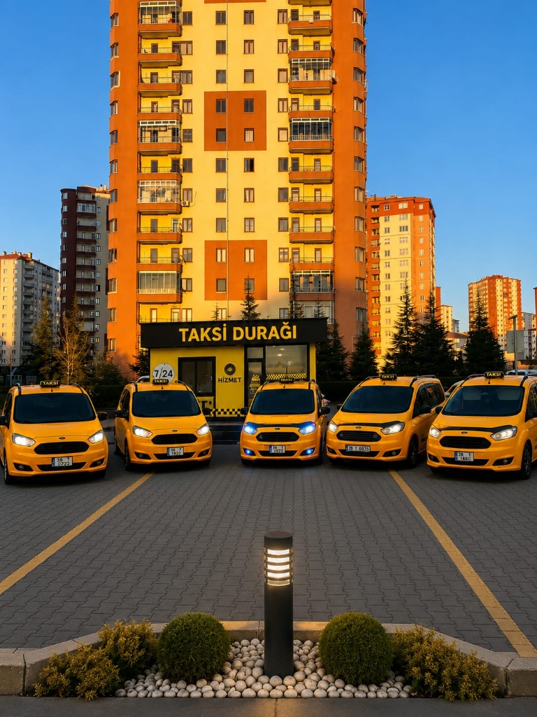 Talas Taksi Durağı – 5 araçlık filo, Talas Kayseri
